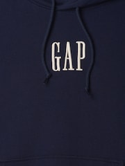 Gap Navy Blue Vintage Soft Logo Hoodie - Image 5 of 5