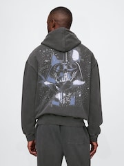 Gap Black Darth Vader Star Wars Heavyweight Hoodie - Image 2 of 6