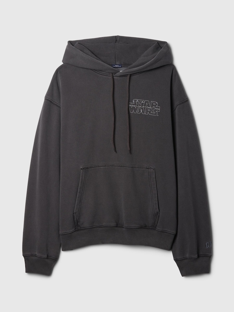 Gap Black Darth Vader Star Wars Heavyweight Hoodie - Image 6 of 6
