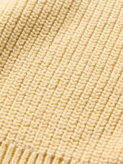 Gap Yellow Shaker-Stitch Crew Neck Jumper - Image 5 of 5