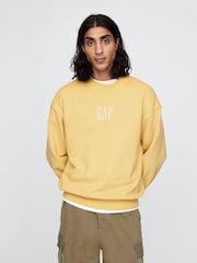 Gap Yellow Vintage Soft Logo Jumper - Image 1 of 1