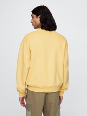 Gelb - Gap – Vintage – weicher Pullover mit Logo - Bild 2 von 3