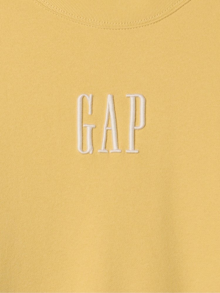 Gelb - Gap – Vintage – weicher Pullover mit Logo - Bild 3 von 3