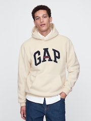 Cream - Hanorac cu logo Gap Athletic - Image 1 of 5
