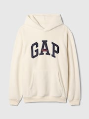 Cream - Hanorac cu logo Gap Athletic - Image 5 of 5