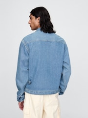 Gap Zip-Up Denim-Hemdjacke - Bild 2 von 5