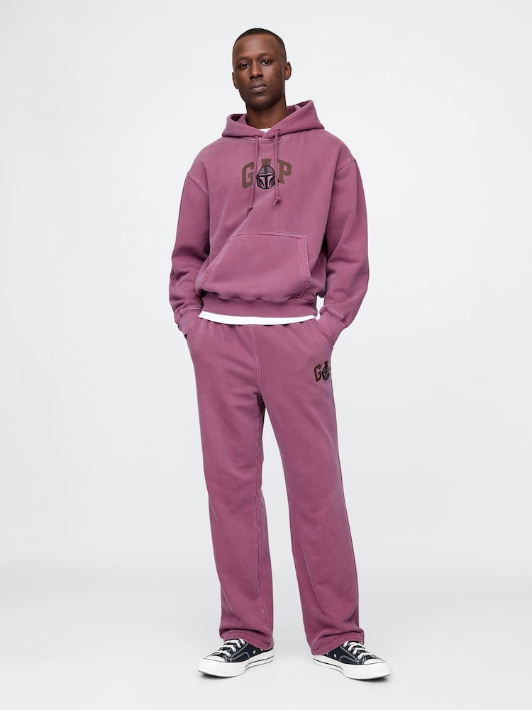 Mandaloriano en morado - Sudadera gruesa con capucha y diseño de Star Wars de Gap - Imagen 2 de 5