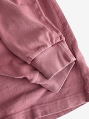 Rot - Gap – Langarm T-Shirt aus schwerem Material mit Tasche - Bild 7 von 7