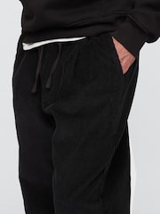 Gap Black Baggy Pleated Corduroy Trousers - Image 5 of 5