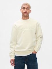 Cream - Hanorac cu logo Gap Athletic - Image 1 of 5