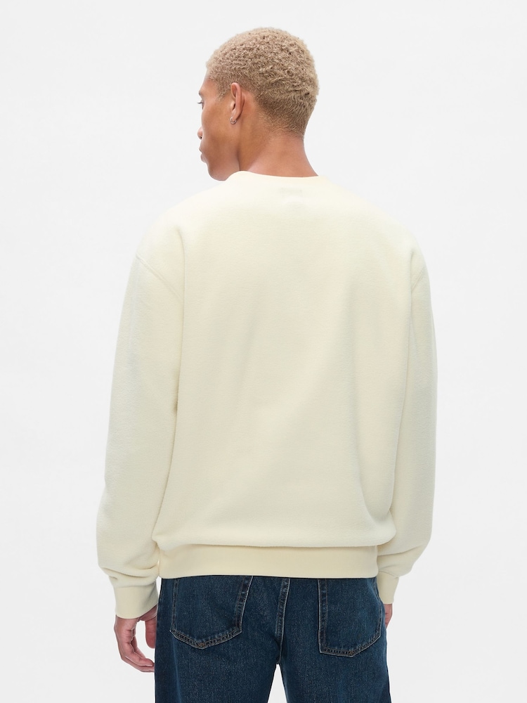 Cream - Hanorac cu logo Gap Athletic - Image 2 of 5