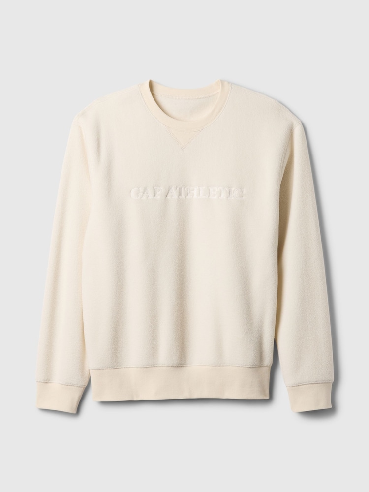 Cream - Hanorac cu logo Gap Athletic - Image 5 of 5