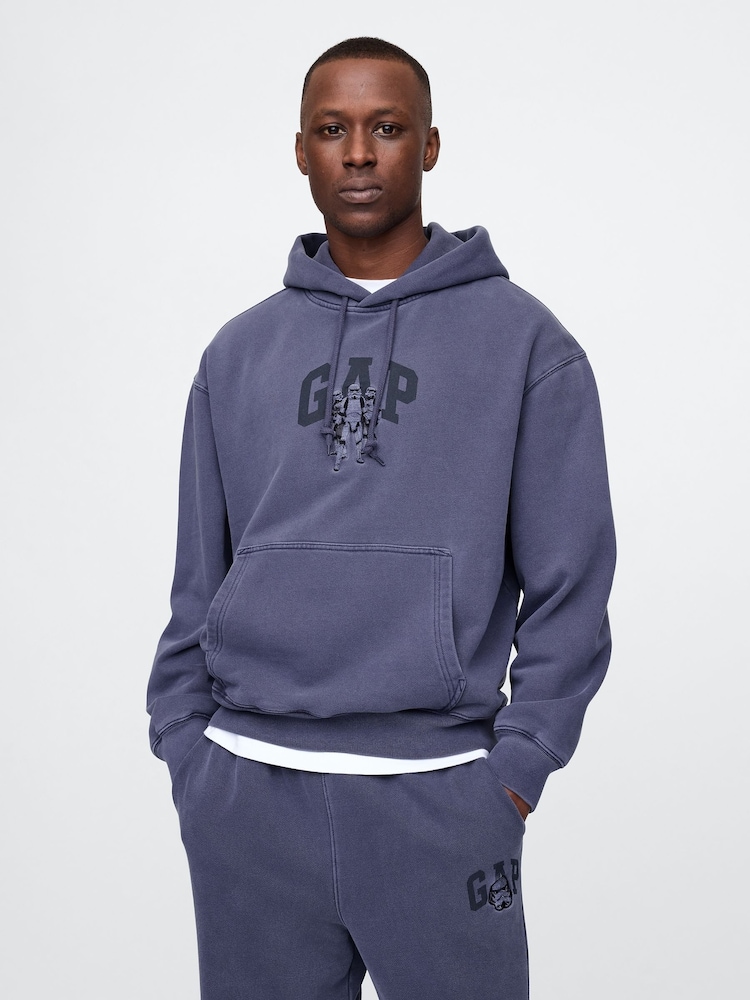 Blue Stormtroopers - Gap Star Wars Schwerer Hoodie - Bild 1 von 6 Blue Stormtroopers - Gap Star Wars Schwerer Hoodie - Bild 1 von 6