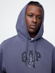 Gap Blue Stormtroopers Star Wars Heavyweight Hoodie - Image 4 of 6