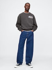 Gap Black Star Wars Oversized Graphic Jumper - Image 3 of 5