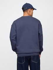 Gap Blue London Logo Crew Neck Sweatshirt - Image 2 of 5