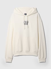Gap White Vintage Soft Logo Hoodie - Image 4 of 5