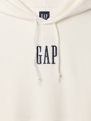 Gap White Vintage Soft Logo Hoodie - Image 5 of 5