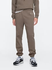 Gap Brown Logo Fleece-Lined Joggers - Image 3 of 4