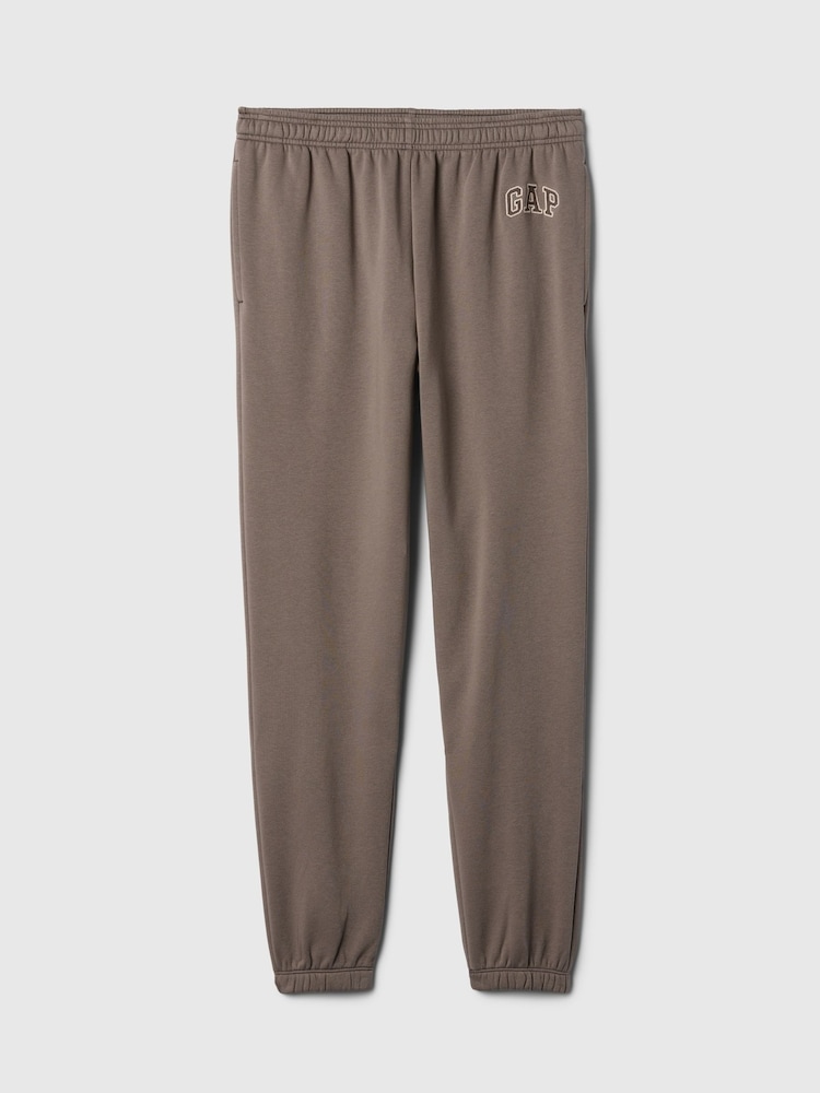 Gap Brown Logo Fleece-Lined Joggers - Image 4 of 4