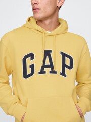 Gap Yellow Relaxed Logo Hoodie - Image 4 of 5