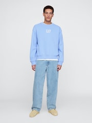Blau - Gap – Vintage – weicher Pullover mit Logo - Bild 3 von 5