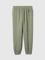 Gap Olive Green Logo Fleece-Lined Joggers - Image 4 of 4