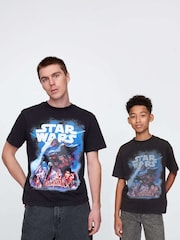 Черный Darth Vader - Gap Star Wars хлопковая футболка - Image 5 of 6