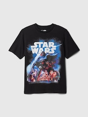 Черный Darth Vader - Gap Star Wars хлопковая футболка - Image 6 of 6