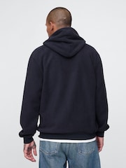 Bleumarin albastru - Hanorac cu logo Gap Athletic - Image 2 of 5