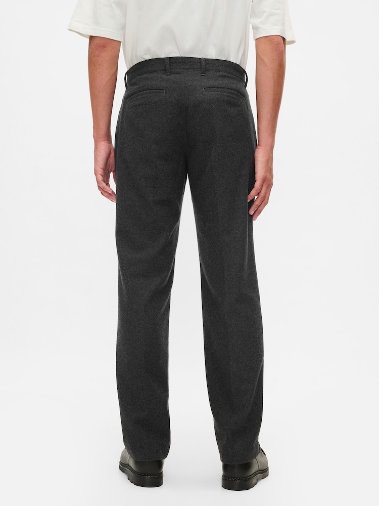 Gap Grey 365 Straight Fit Trousers - Image 2 of 5