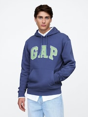 Azul - Sudadera con capucha y logo de Gap - Imagen 1 de 4