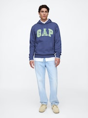 Azul - Sudadera con capucha y logo de Gap - Imagen 3 de 4