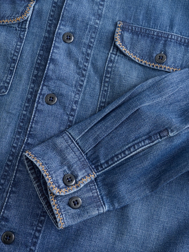 Gap Long Sleeve Denim Shirt - Imagen 4 de 4