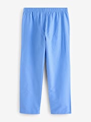 Gap Blue Cotton Striped Pyjama Bottoms - Image 2 of 4
