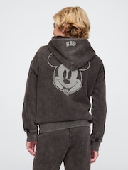 Gap Black Disney Vintage Soft Logo Hoodie (4-13yrs) - Image 2 of 5