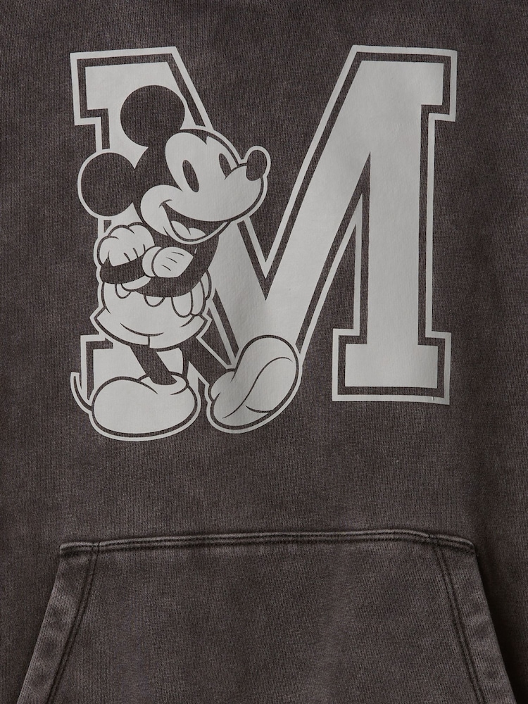 Gap Black Disney Vintage Soft Logo Hoodie (4-13yrs) - Image 5 of 5