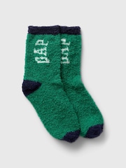 Gap Green Kids Cosy Fluffy Socks - Image 1 of 1