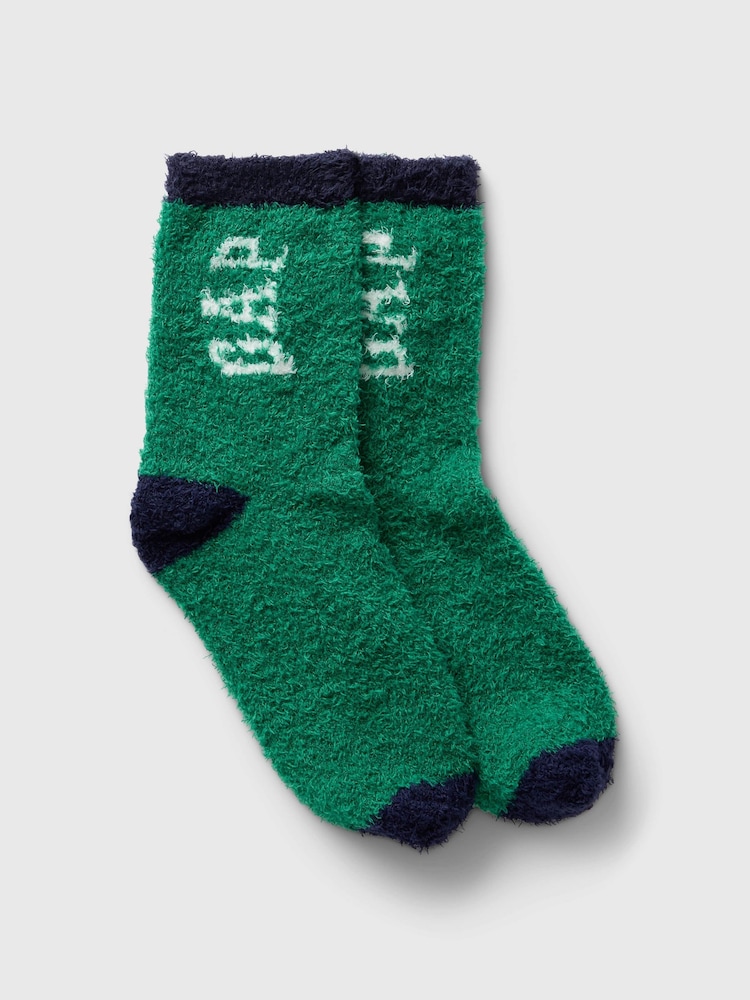 Gap Green Kids Cosy Fluffy Socks - Image 1 of 1