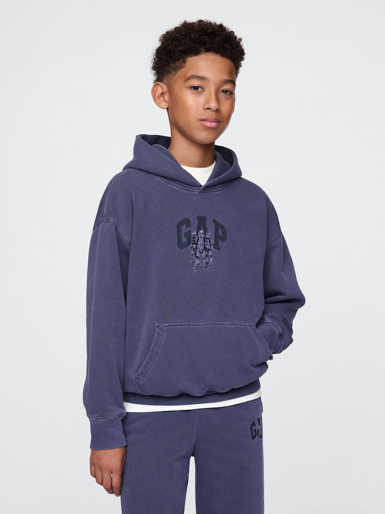 Blue Stormtroopers - Gap Star Wars Vintage Hoodie (4–13J.) - Bild 1 von 5 Blue Stormtroopers - Gap Star Wars Vintage Hoodie (4–13J.) - Bild 1 von 5
