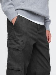 Gap Grey Twill Cargo Trousers (4-13yrs) - Image 4 of 5