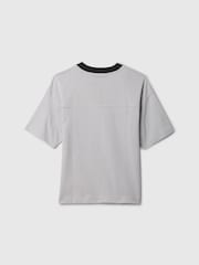 Gap Grey Mickey Mouse Disney Varsity Logo T-Shirt (4-13yrs) - Image 2 of 3