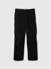 Gap Black Corduroy Cargo Baggy Trousers (5-13yrs) - Image 5 of 5