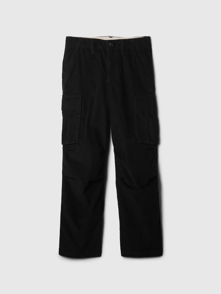 Gap Black Corduroy Cargo Baggy Trousers (5-13yrs) - Image 5 of 5