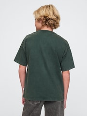 Gap Green Yoda Star Wars Graphic T-Shirt (4-13yrs) - Image 2 of 5