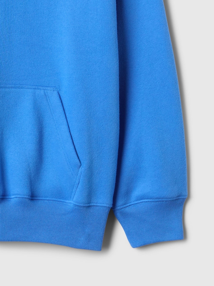 Gap Blue Oversized Vintage Hoodie (4-13yrs) - Image 3 of 3