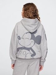Gap Grey Disney Vintage Soft Logo Hoodie (4-13yrs) - Image 2 of 5