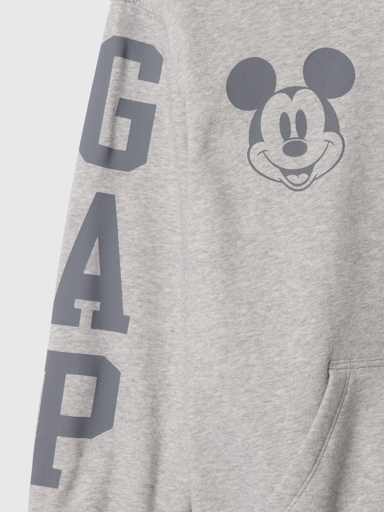Gap Grey Disney Vintage Soft Logo Hoodie (4-13yrs) - Image 5 of 5 Gap Grey Disney Vintage Soft Logo Hoodie (4-13yrs) - Image 5 of 5