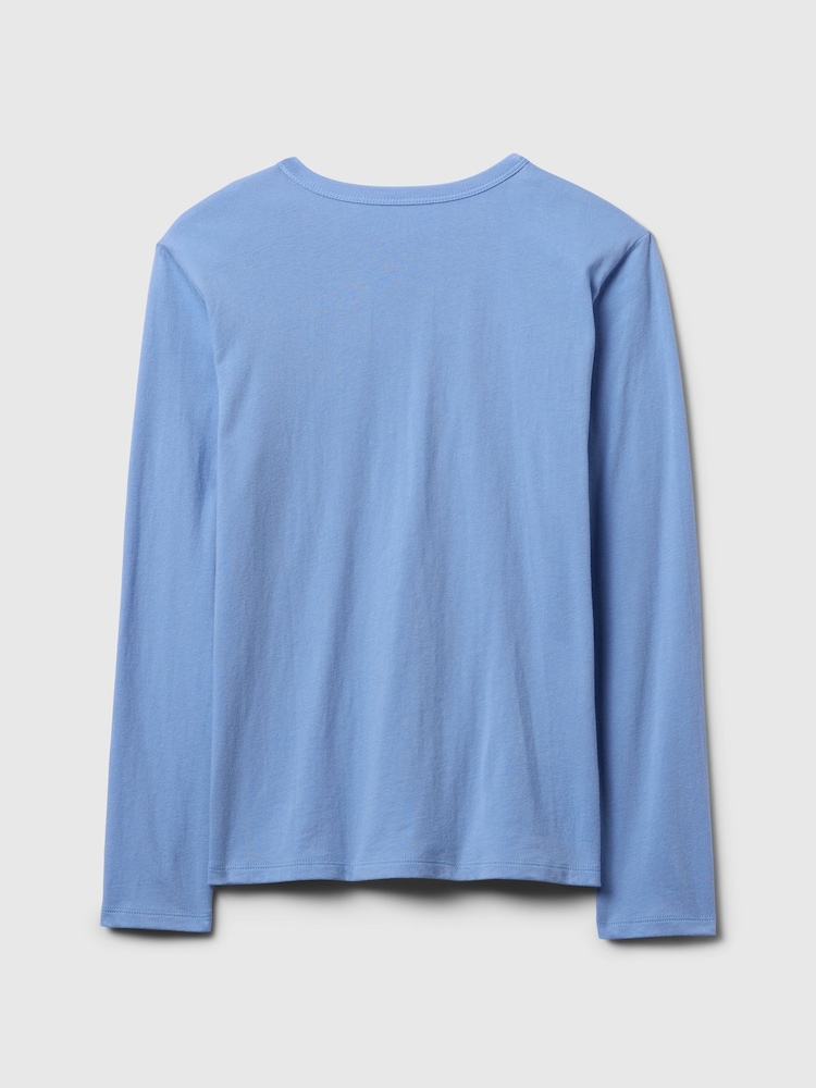 Gap Blue Gaming Long Sleeve Crew Neck Graphic T-Shirt (4-13yrs) - Image 2 of 3