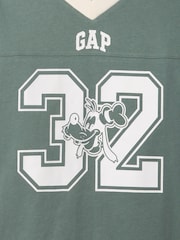 Зеленый Гуфи - Gap Disney Футболка4с13логотипом Varsity ( - лет) - Image 3 of 3
